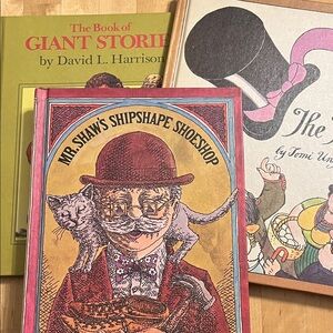 Vintage Illustrated Children's Books Set- 3